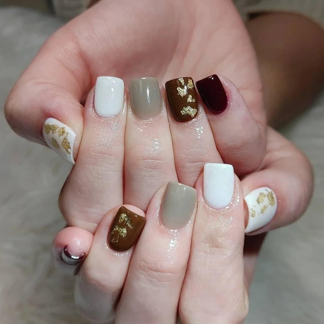 Nail work by the salon