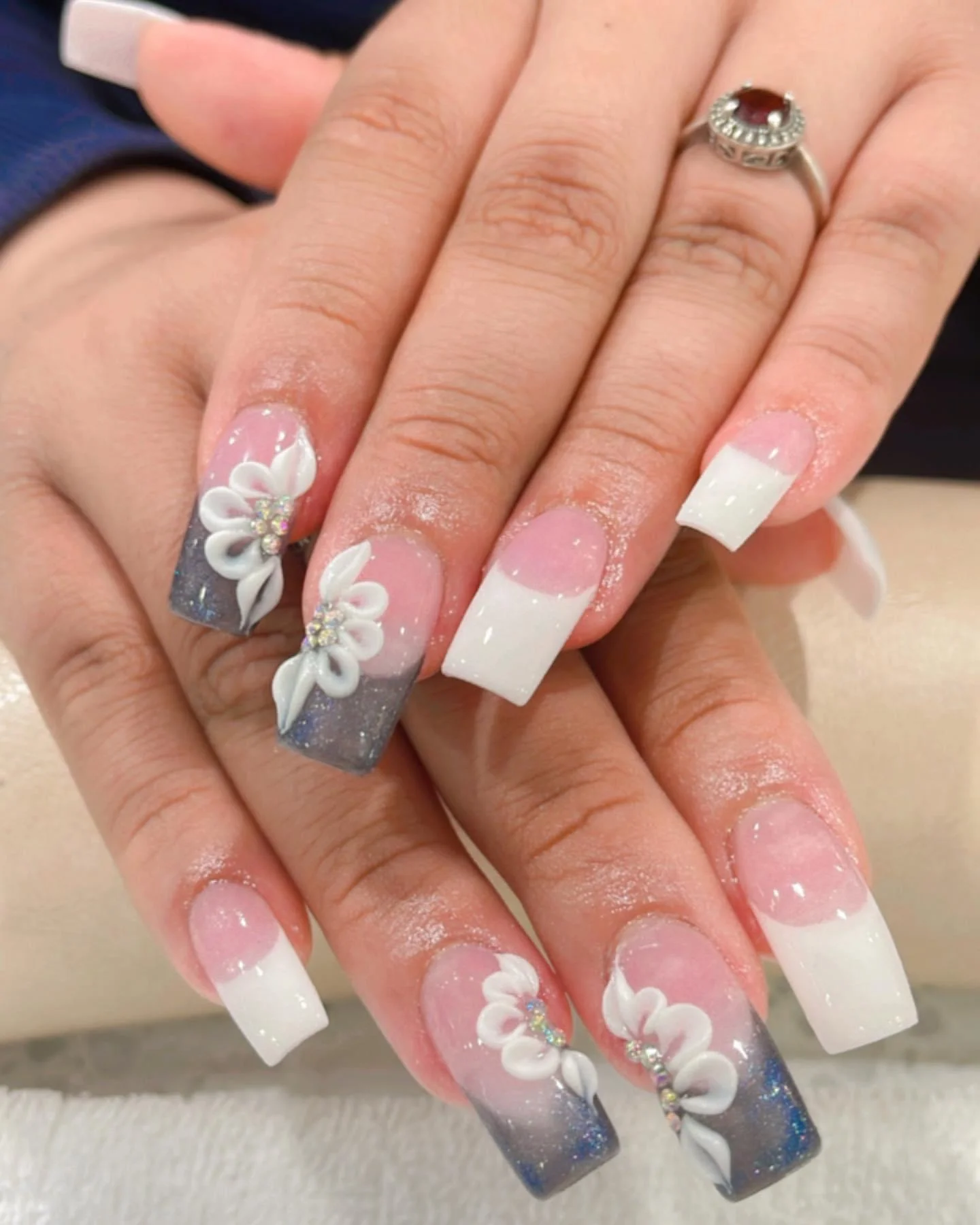 Nail work by the salon