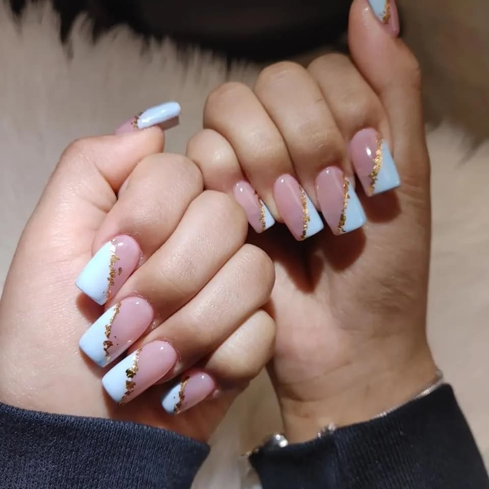 Nail work by the salon